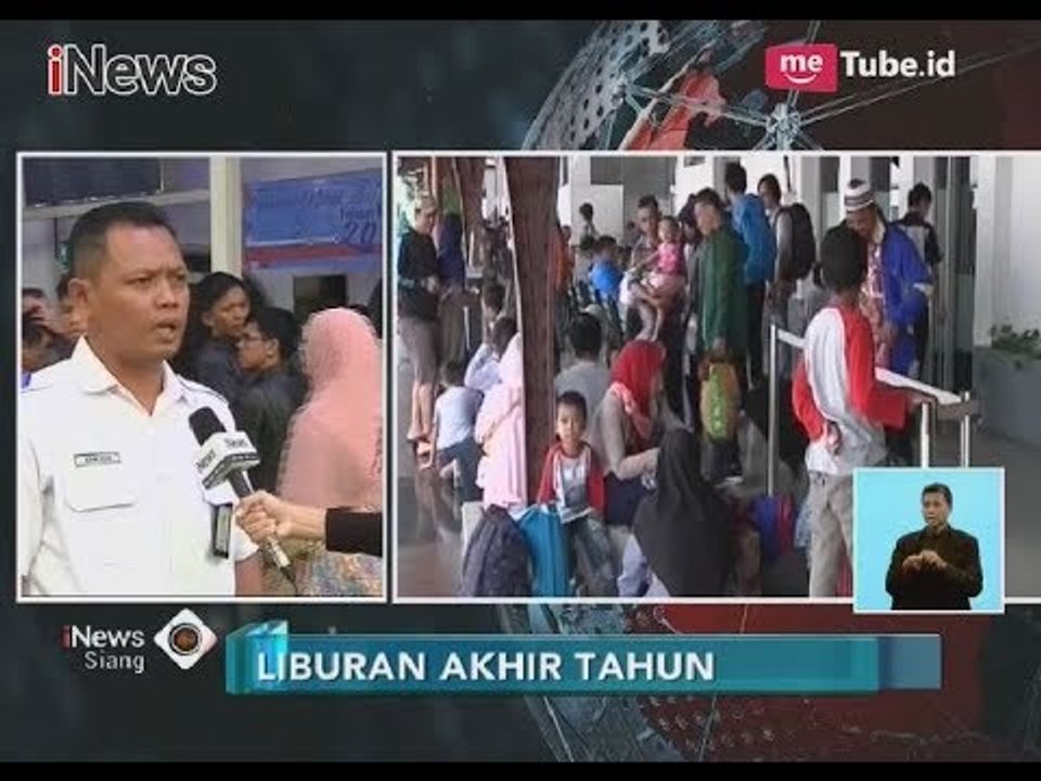 Lonjakan Penumpang Mulai Terjadi di Stasiun Senen Jelang Libur Akhir Tahun - iNews Siang 23/12