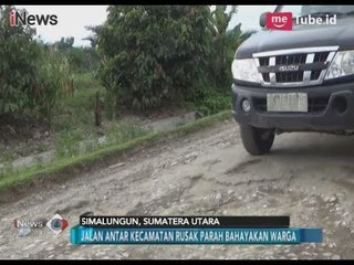 Derita Warga Simalungun Terkait Kerusakan Jalan yang Puluhan Tahun Tak Diperbaiki - iNews Pagi 25/12