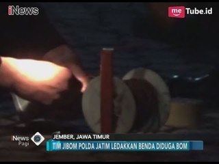 Benda Mirip Rangkaian Bom Gegerkan Warga Jember - iNews Pagi 25/12