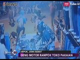 Waspada!! Terekam CCTV, Puluhan Anggota Geng Motor Merampas Toko di Depok - iNews Sore 24/12