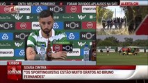 Bruno Fernandes  «Salário é o mesmo e o meu regresso não foi por falta de propostas»