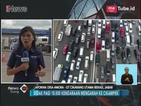 Jelang Libur Akhir Tahun, 18.000 Kendaraan Mengarah ke Cikampek - iNews Siang 22/12