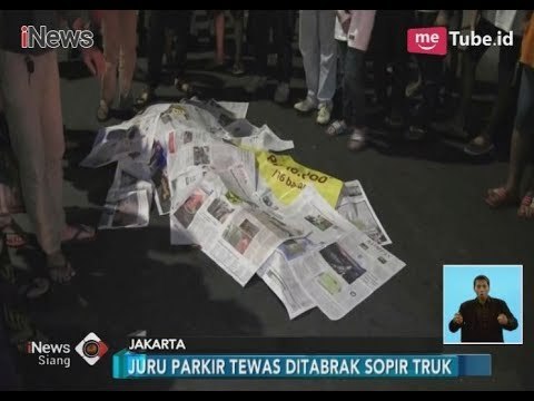 Naas!! Tak Terima Dimintai Uang Parkir, Juru Parkir Tewas Ditabrak Sopir Truk - iNews Siang 25/12