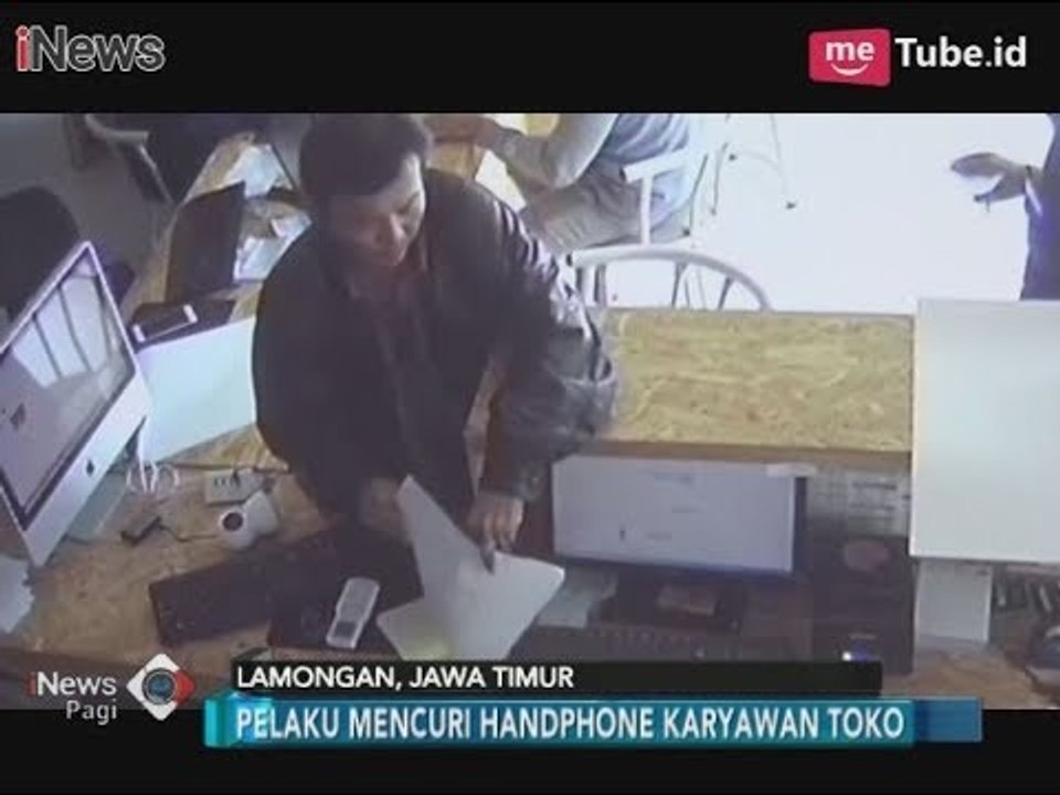 Lagi, Aksi Pencurian Ponsel di Toko Percetakan Terekam CCTV, Begini Kronologinya - iNews Pagi 27/12