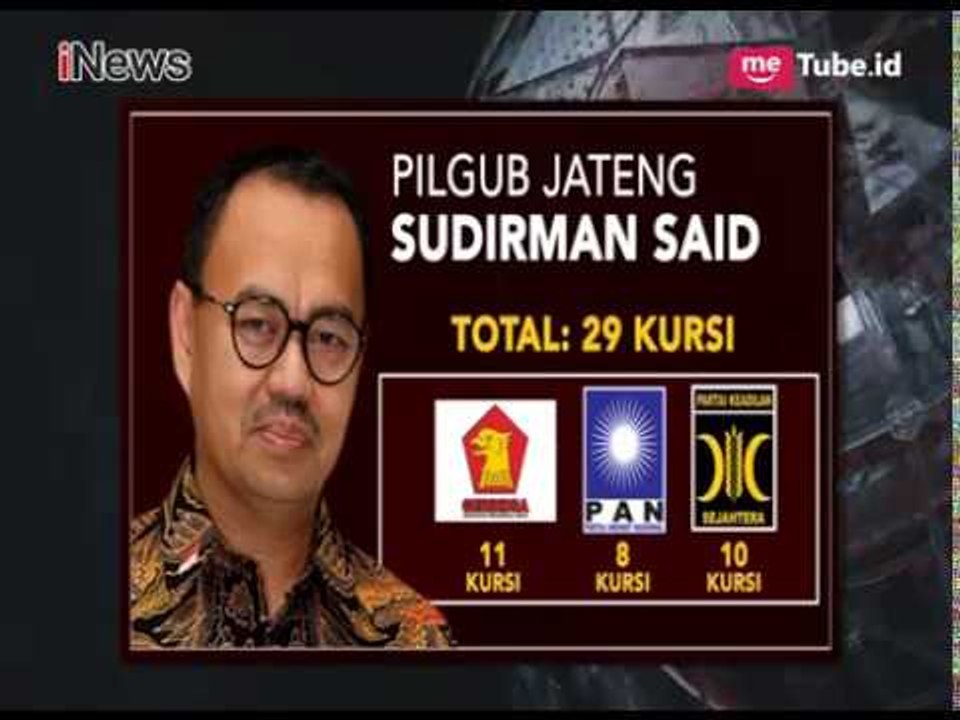 Sudirman Said Dapatkan 29 Kursi Dukungan Pasca PKS Masuk Koalisi Gerindra & PAN - iNews Sore 26/12