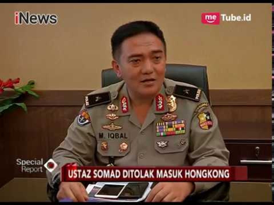 POLRI Sebut Penolakan Ust. Somad Sepenuhnya Kewenangan Pemerintah Hongkong - Special Report 26/12