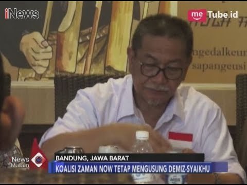 Bakal Cagub Jabar Dedi Mizwar Tepis Isu Pecahnya Koalisi Zaman Now - iNews Malam 27/12