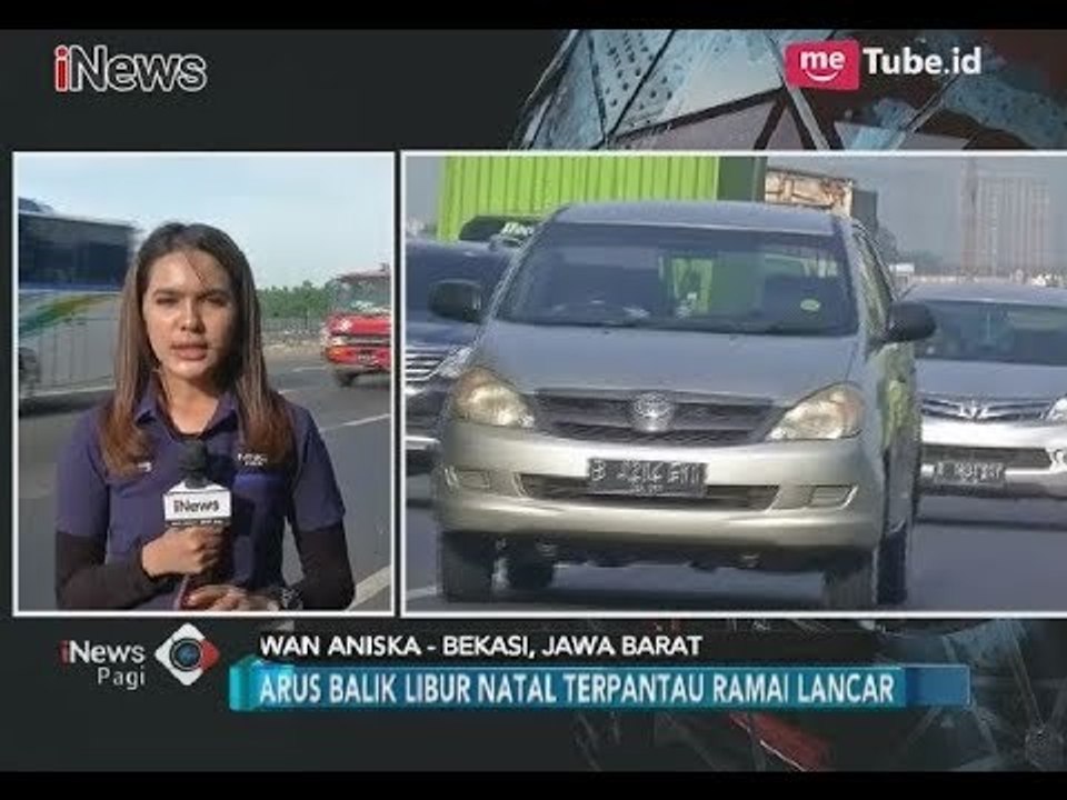 Pantauan Arus Lalu Lintas di Bekasi Terkait Arus Balik Libur Natal - iNews Pagi 26/12