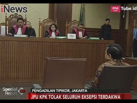 JPU Tolak Seluruh Eksepsi, Sidang Dilanjutkan Dengan Agenda Putusan Sela - Special Report 28/12