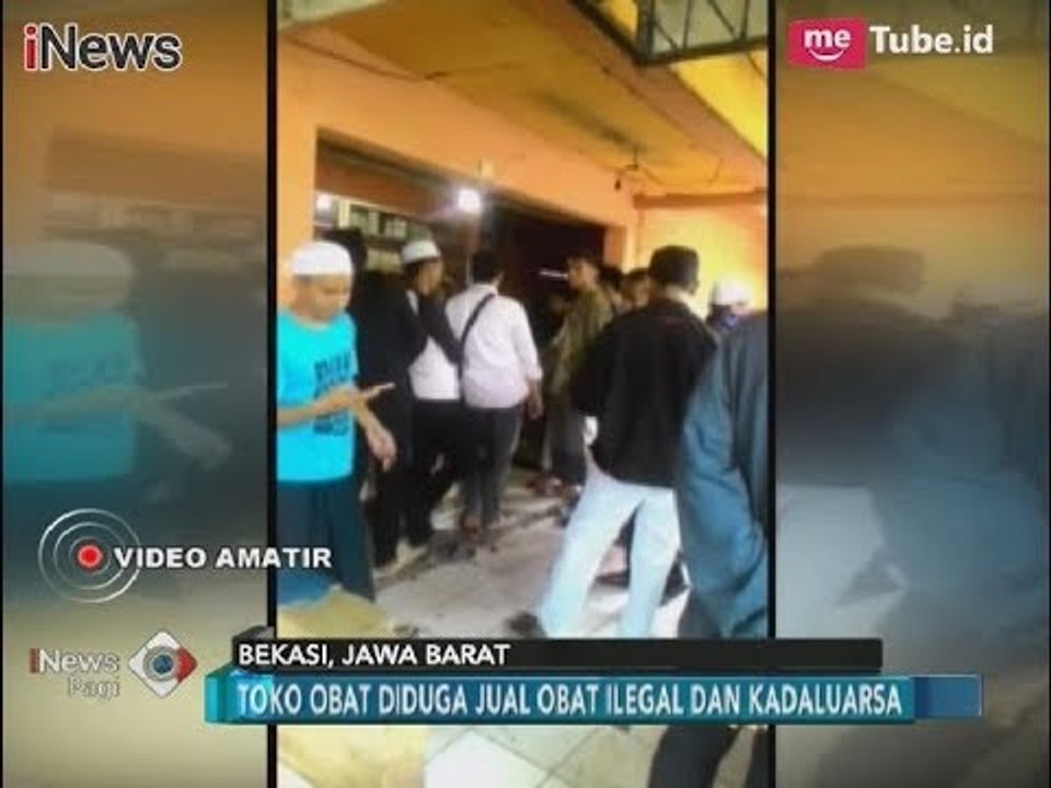 Diduga Menjual Obat Keras Ilegal, Toko Obat di Bekasi Digrebek Sejumlah Ormas - iNews Pagi 29/12