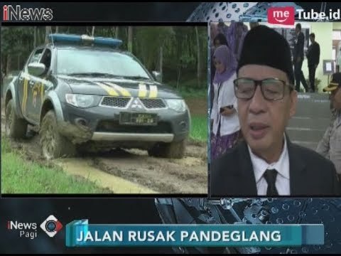 Gubernur Banten Siapkan Anggaran Rp 1,4 Triliyun Untuk Perbaikan Jalan - iNews Pagi 28/12