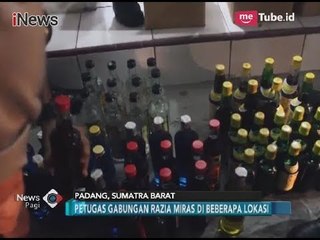 Tải video: Mengantisipasi Tindak Kriminalitas, Sejumlah Warung Penjual Miras Ilegal Dirazia - iNews Pagi 29/12