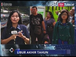 Libur Natal Berakhir, Arus Balik di Stasiun Gambir Capai 16.100 Penumpang - iNews Malam 27/12