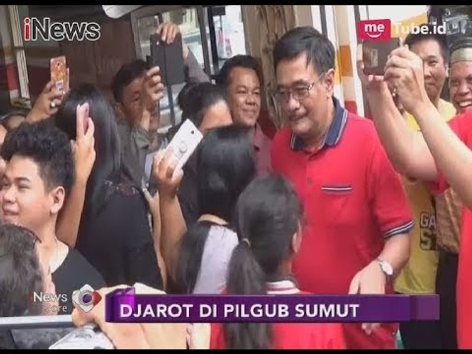 Blusukan di Sumut, Djarot Dihujani Permintaan Foto Oleh Warga - iNews Sore 28/12