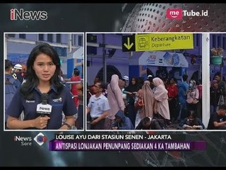 Kondisi Kepadatan Penumpang di Stasiun Pasar Senen Pada Libur Akhir Tahun - iNews Sore 30/12