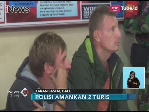 JANGAN DITIRU! 2 Turis Asing Nekat Mendaki Gunung Agung yang Berstatus Awas - iNews Siang 29/12