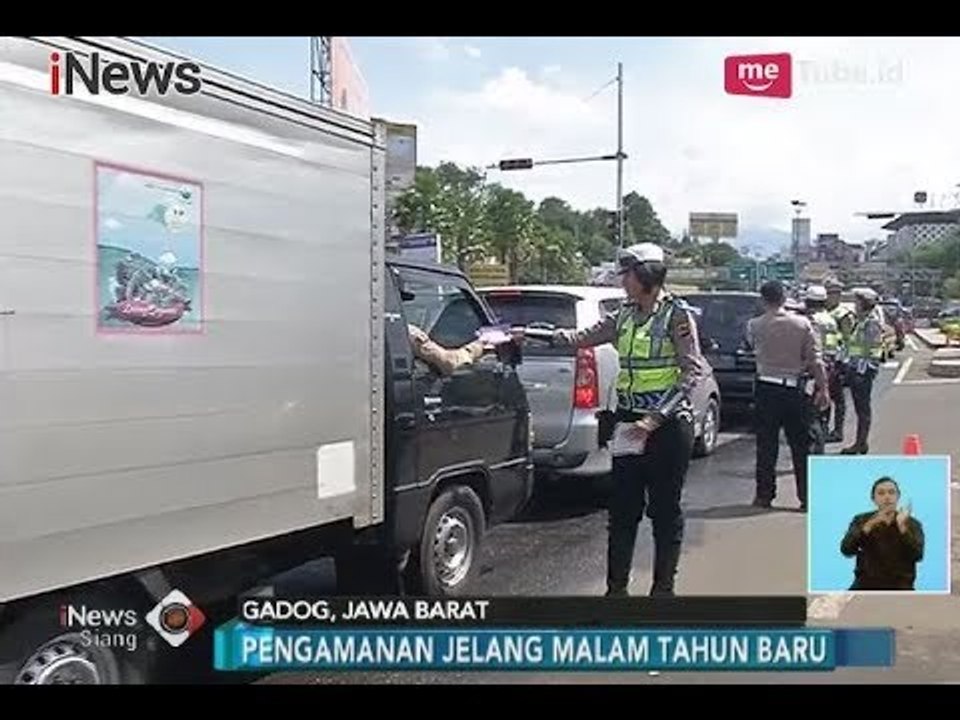 Pertama Kali Jalur Puncak Akan Diberlakukan Car Free Night - iNews Siang 31/12