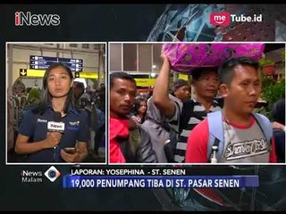 20.000 Penumpang Padati Stasiun Senen Usai Libur Natal dan Tahun Baru  - iNews Malam 02/01