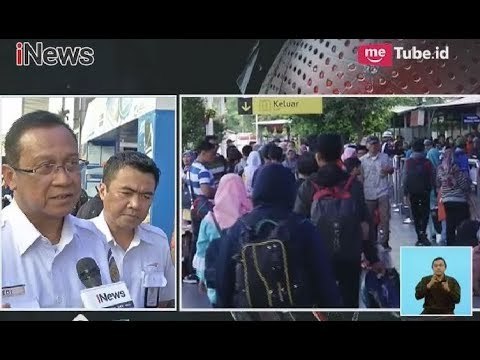 Jelang Tahun Baru, Stasiun Senen & Gambir Masih Dipadati Penumpang - iNews Siang 31/12