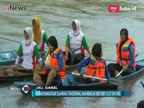 Pesta Rakyat Lomba Dayung Sambut Tahun Baru 2018 di Sumatra Selatan - iNews Pagi 02/01