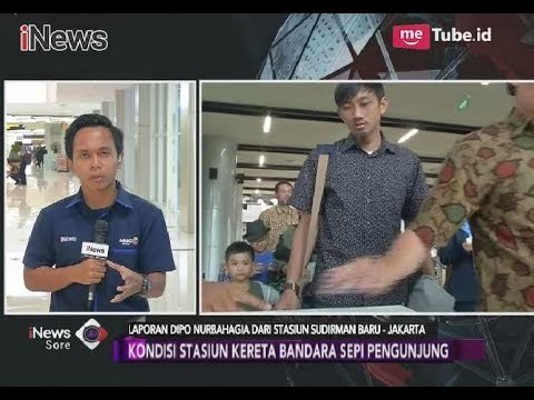 Pasca Diresmikan, Penumpang Kereta Bandara Mengalami Penurunan - iNews Sore 02/01