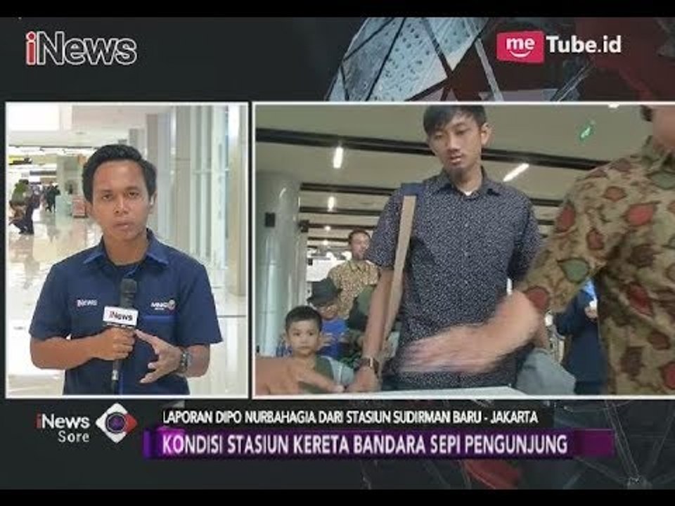 Pasca Diresmikan, Penumpang Kereta Bandara Mengalami Penurunan - iNews Sore 02/01