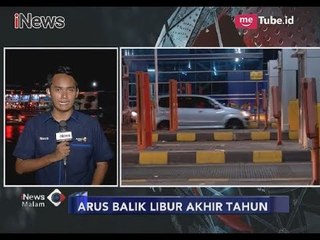 Pasca Libur Akhir Tahun, 100.000 Lebih Kendaraan Kembali ke Jakarta - iNews Malam 02/01