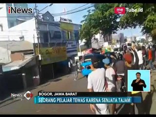 Saling Serang, Tawuran Pelajar di Bogor Tewaskan Satu Siswa  - iNews Siang 03/01