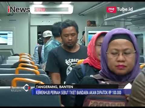 Harga Tiket Kereta Bandara Rp 70.000, Apa Kata Masyarakat? - iNews Malam 03/01