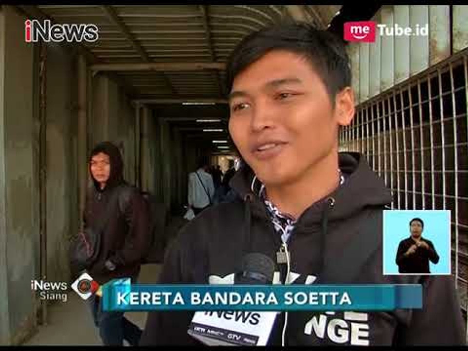 Tarif Kereta Bandara Rp 70.000, Beginilah Komentar Masyarakat - iNews Siang 03/01
