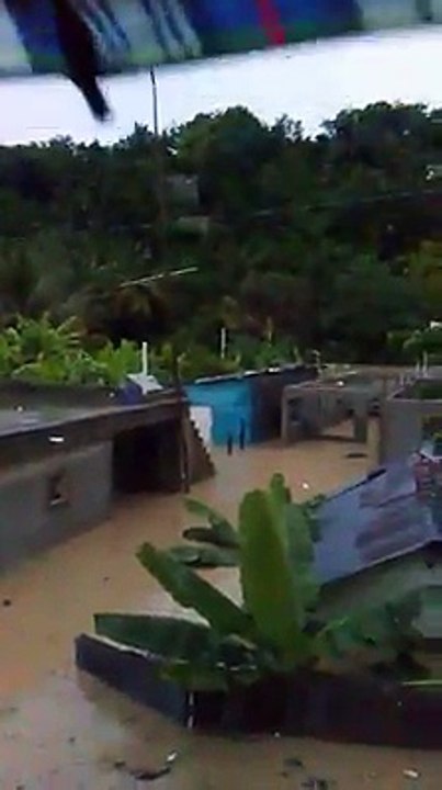 IMÁGENES DE IMPACTO-FUERTES INUNDACIONES EN RD POR LAS LLUVIAS