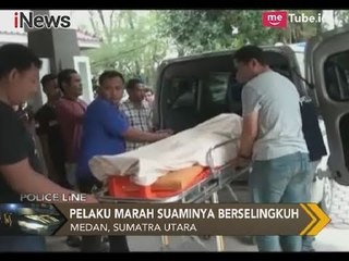 Cemburu, Seorang Istri Nekat Menikam Pangkal Paha Suaminya Hingga Tewas - Police Line 04/01