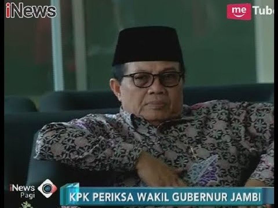 Wakil Gubernur Jambi Datangi KPK untuk Penuhi Panggilan Sebagai Saksi Korupsi - iNews Pagi 05/01