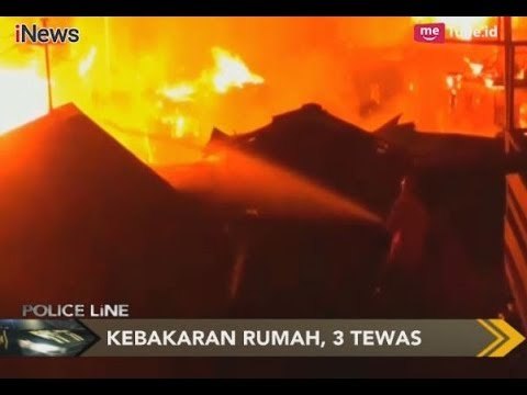 Peristiwa Kebakaran, Seorang Ibu dan 2 Anaknya Tewas Berpelukan - Police Line 05/01