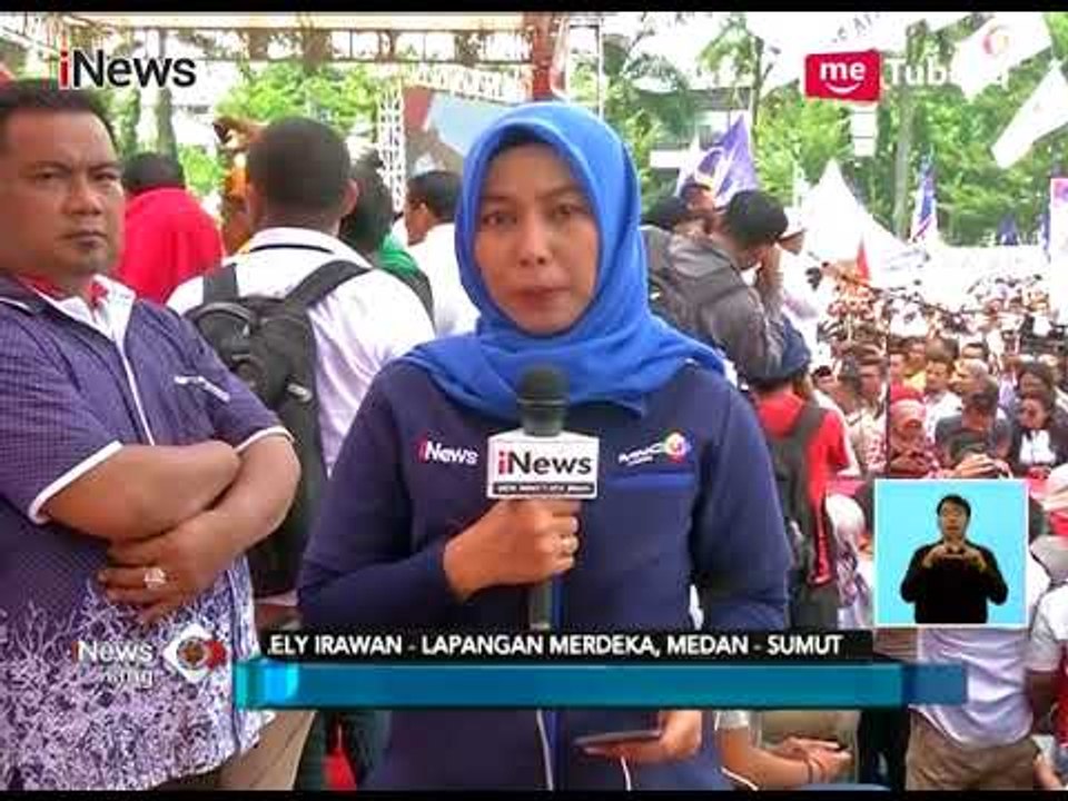 Didukung 5 Parpol, Edy Rahmayadi dan Musa Melakukan Orasi - iNews Siang 07/01