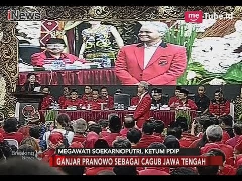 Ganjar Pranowo Resmi Jadi Cagub PDIP di Pilgub Jateng - Breaking News 07/01