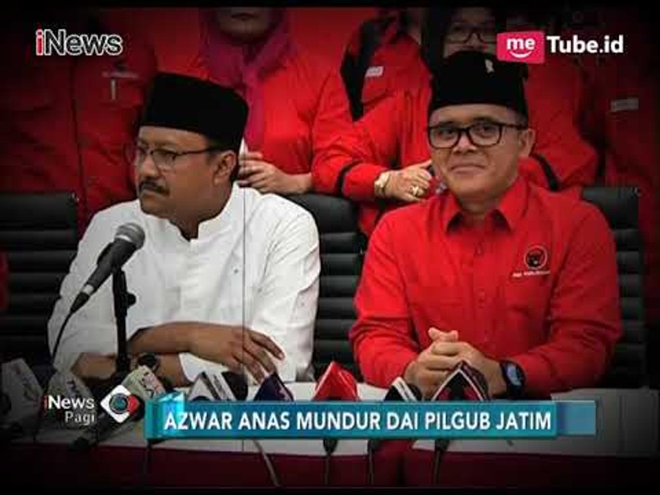 Beredar Foto Tak Senonoh, Bacagub Azwar Anas Mengundurkan Diri pada Pilgub Jatim - iNews Pagi 06/01