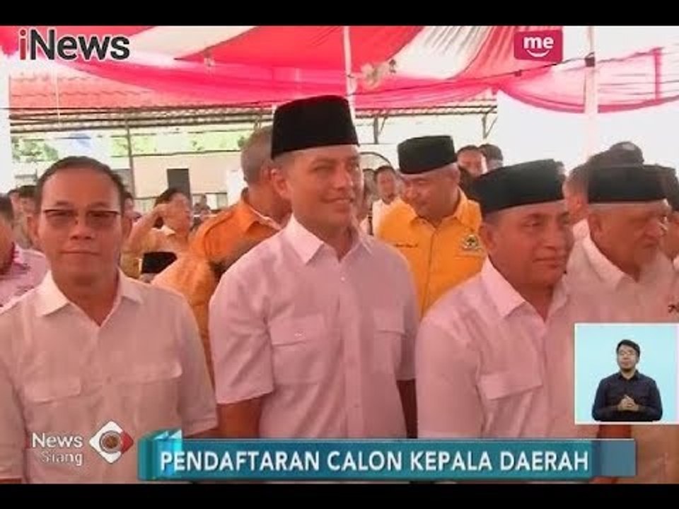 Bacagub & Bawagub Sumut Mulai Mendaftarkan Diri ke KPU - iNews Siang 08/01