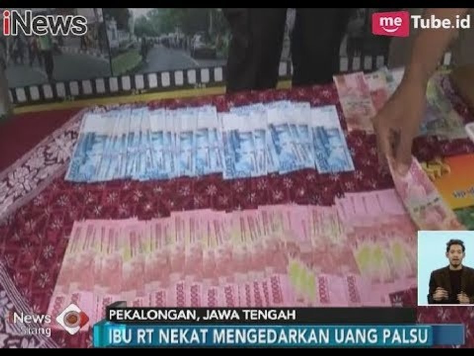 Waspada!! Seorang Ibu Rumah Tangga di Jateng Nekat Edarkan Uang Palsu ke Warung - iNews Siang 08/01