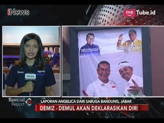 Pasangan Demiz-Dedi Mulyadi Mendeklarasikan Diri di Gedung Sabuga Bandung - Special Report 09/01