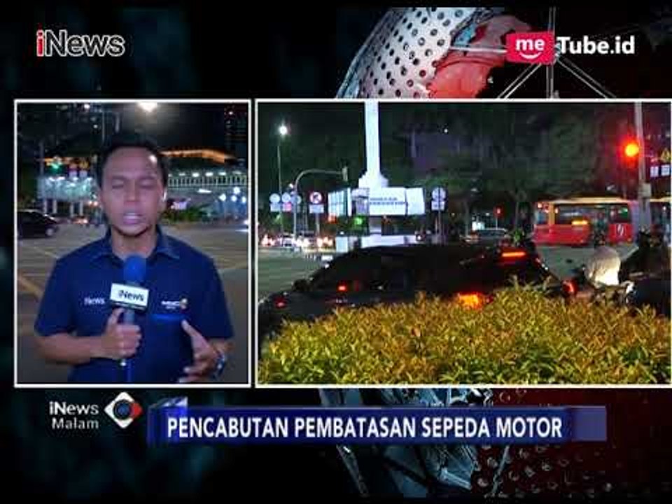 Pembatasan Sepeda Motor Sudah Dibatalkan, Pemprov Belum Cabut Pergub - iNews Malam 09/01