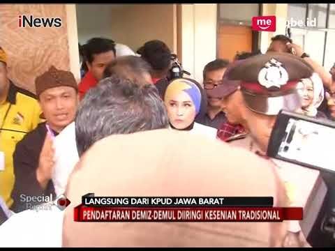 Suasana Semarak Kesenian Tradisonal di Pendaftaran KPUD Demiz Demul - Special Report 09/01