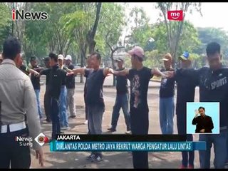 Dirlantas Polda Metro Mulai Rekrut Pak Ogah untuk Mengatur Lalu Lintas - iNews Siang 10/01