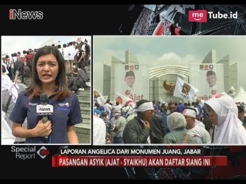 Paslon Sudrajat-Syaikhu Mendeklarasikan Diri di Monumen Juang - Special Report 10/01