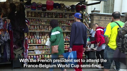 World Cup: France's Macron, the latest face on Russian dolls