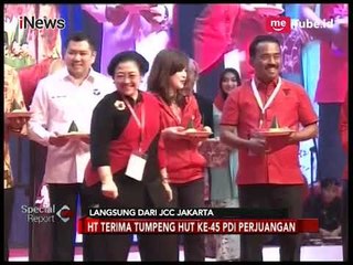 Kemeriahan Potong Tumpeng, Petinggi Parpol Hadiri HUT ke-45 PDI Perjuangan - Special Report 10/01