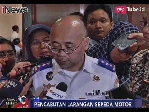 BPTJ Berencana Pindahkan Pelarangan Sepeda Motor ke Jalan Lain - iNews Malam 10/01