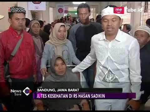 4 Paslon Pilgub Jabar Jalani Tes Kesehatan di RS Hasan Sadikin Bandung - iNews Sore 11/01