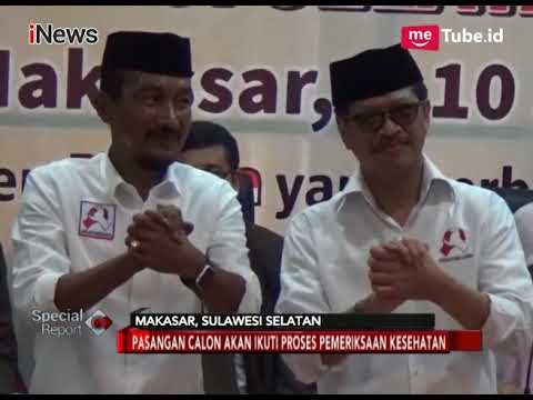 Maju Lewat Jalur Independen di Pilgub Sulsel, Ichsan-Andi Daftar ke KPUD - Special Report 10/01