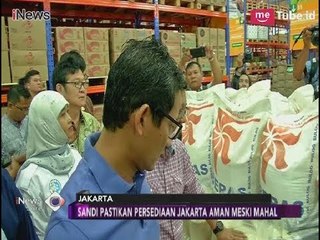 Sandiaga Cek Stok Beras di Jakgrosir Kramat Jati - iNews Sore 11/01
